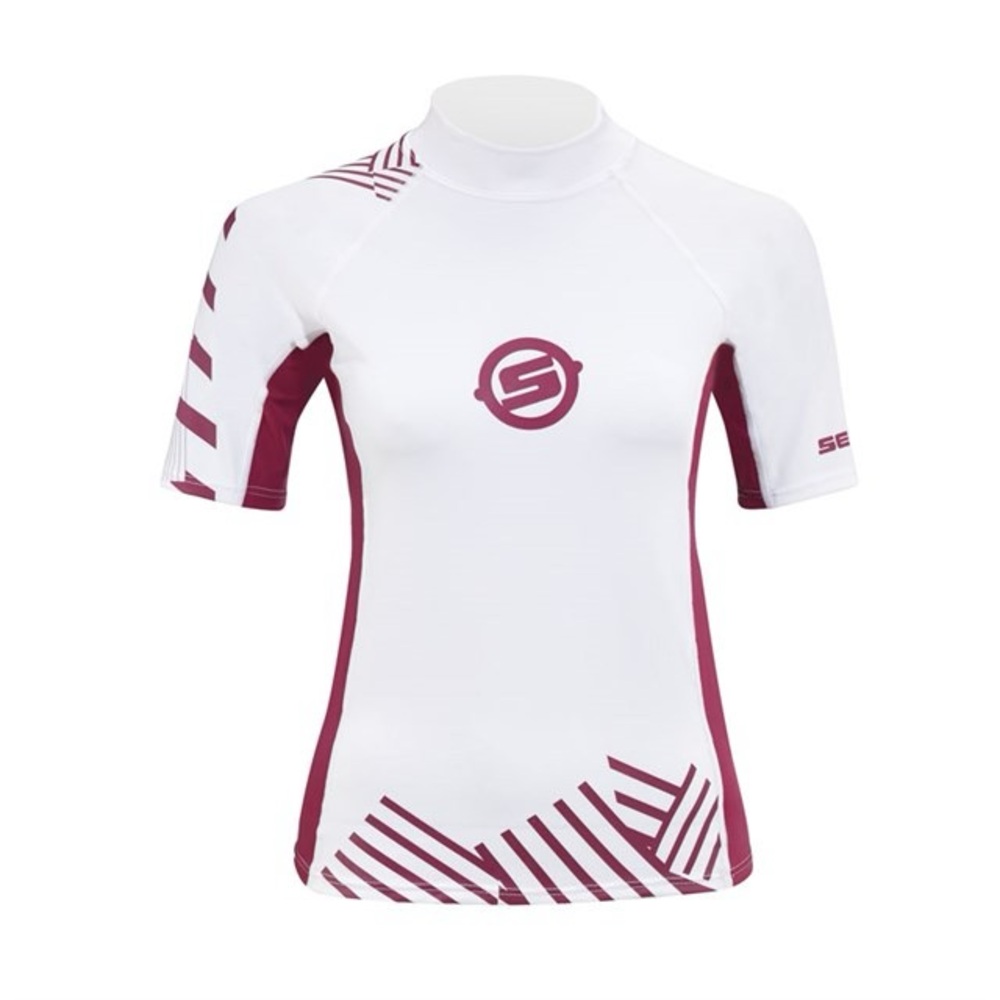 Sea-Doo Ladies Vibe Short Sleeve Rashguard Shirt Women’s Small